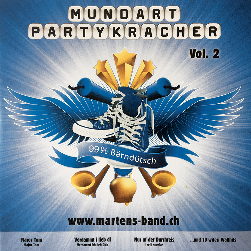 CD-Cover Mundart Partykracher Vol. 2